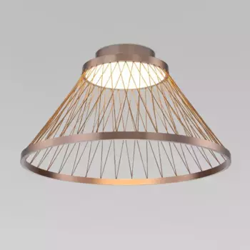 Потолочная люстра Eurosvet Cesta 40019/1 LED коричневый a069291