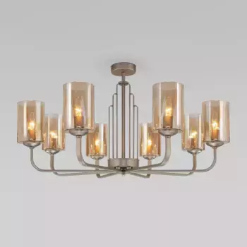 Потолочная люстра Eurosvet Defi 60138/8 перламутровое золото