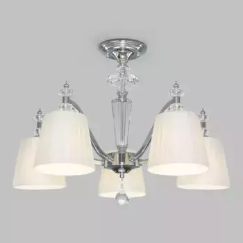 Потолочная люстра Eurosvet Diva 60122/5 хром