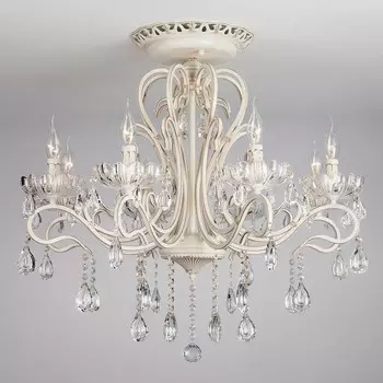 Потолочная люстра Eurosvet Etna 12205/8 белый Strotskis