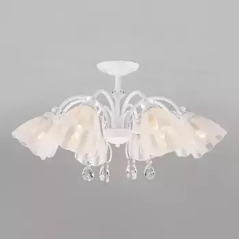 Потолочная люстра Eurosvet Floranse 30155/8 белый