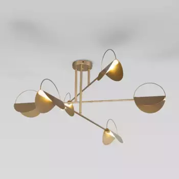 Потолочная люстра Eurosvet Grazia 70148/6 золото Smart a062038