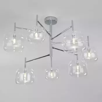 Потолочная люстра Eurosvet Jar 70128/7 хром
