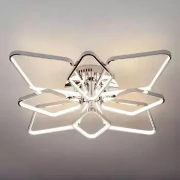 Потолочная люстра Eurosvet Kalifea 90081/8 хром 124W