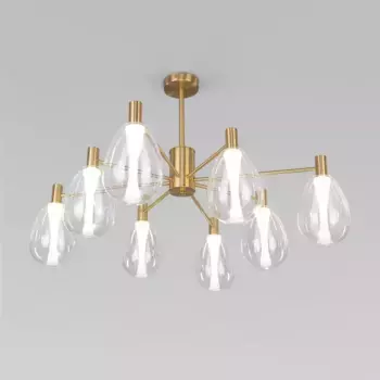 Потолочная люстра Eurosvet Magma 60175/8 латунь