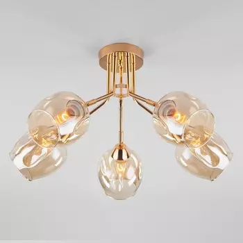 Потолочная люстра Eurosvet Marci 30164/5 золото