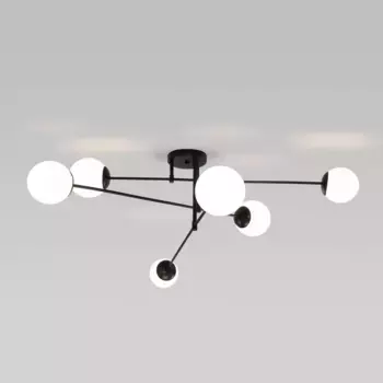 Потолочная люстра Eurosvet Netz 30181/6 черный