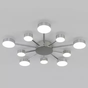 Потолочная люстра Eurosvet Nitrino 90242/10 хром