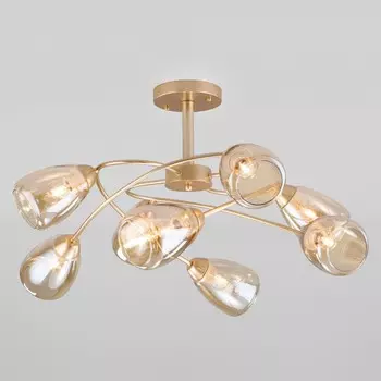 Потолочная люстра Eurosvet Noemi 30168/8 матовое золото