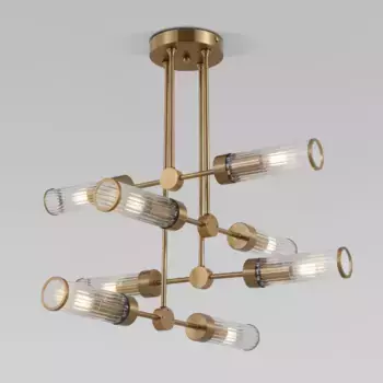 Потолочная люстра Eurosvet Oriens 60166/8 латунь Smart a068072
