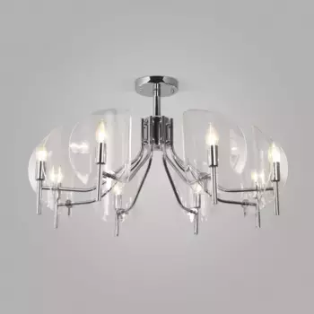 Потолочная люстра Eurosvet Rocco 60135/8 хром