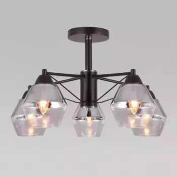 Потолочная люстра Eurosvet Takara 70135/5 кофе