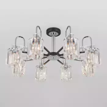 Потолочная люстра Eurosvet Tenia 70090/8 графит