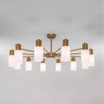 Потолочная люстра Eurosvet Vegga 70160/12 латунь Smart