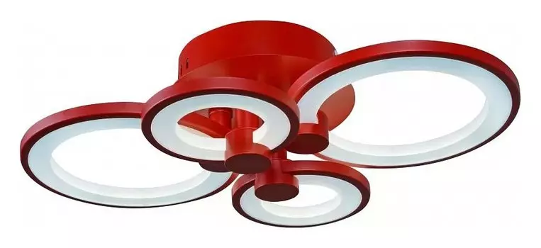 Потолочная люстра iLedex Ring A001/4 RED
