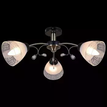 Потолочная люстра Illumico IL0287-3CSQ-29 BK AB