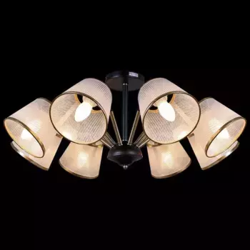 Потолочная люстра Illumico IL0344-8CSQ-79 BK AB