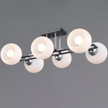 Потолочная люстра Illumico IL0791-6CSQ-25 BK CR TRENTO