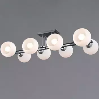 Потолочная люстра Illumico IL0791-8CSQ-25 BK CR TRENTO