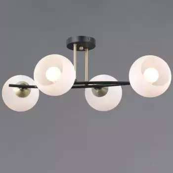 Потолочная люстра Illumico IL0798-4CSQ-25 BK AB TRENTO