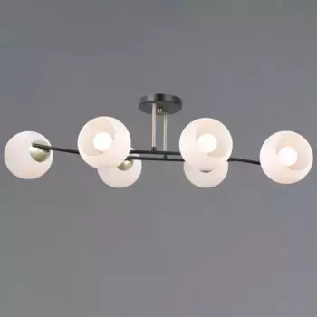 Потолочная люстра Illumico IL0798-6CSQ-25 BK AB TRENTO