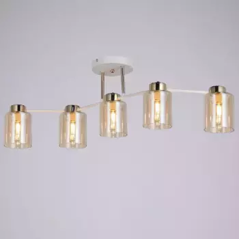 Потолочная люстра Illumico IL6111-5COU-79 WH GD Qui