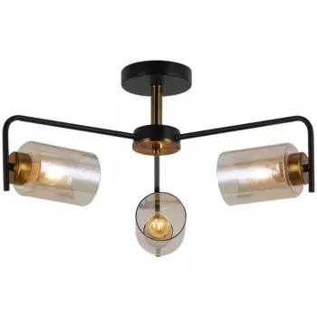 Потолочная люстра Illumico IL8248-3COU-79 BK GD