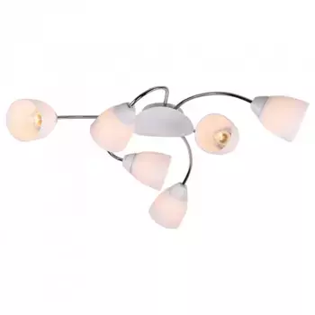 Потолочная люстра Imex 8410 MD.8410-6-S CH+WH