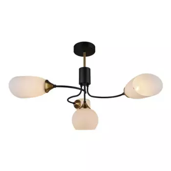 Потолочная люстра IMEX MD.3862-4-S BK+CP