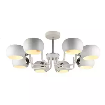 Потолочная люстра IMEX MD.4914-8-S WH+CH