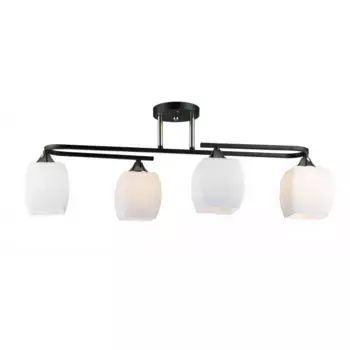 Потолочная люстра IMEX MD.5485-4-S-BK+FGD