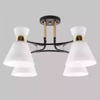 Потолочная люстра IMEX MD.5692-4-S-COFFEE+FGD