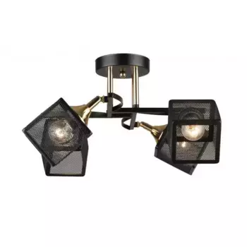 Потолочная люстра IMEX MD.5708-4-S-BK+FGD