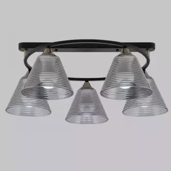 Потолочная люстра IMEX MD.5948-5-S-BK+AB
