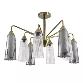 Потолочная люстра Indigo Campana 13028/8R Brass V000510