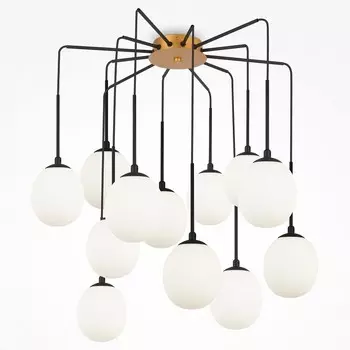 Потолочная люстра Maytoni Branch MOD176PL-12G