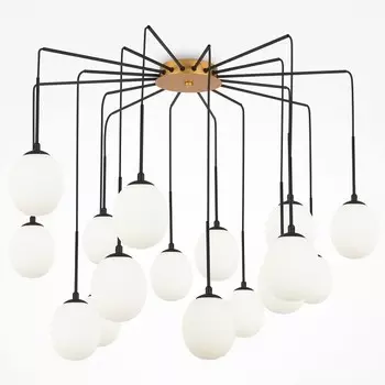 Потолочная люстра Maytoni Branch MOD176PL-16G