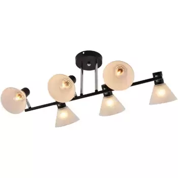 Потолочная люстра Reluce 01553-3.3-06B BK+CR