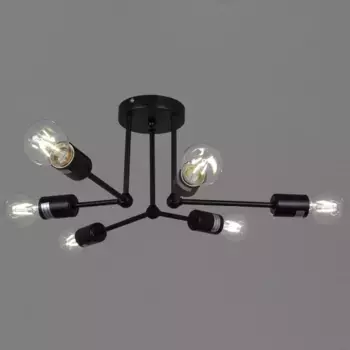 Потолочная люстра Reluce 01651-0.3-06 BK