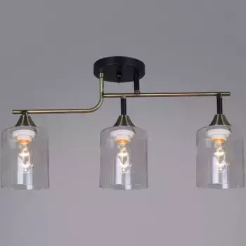 Потолочная люстра Reluce 02312-0.3-03 AB+BK