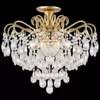 Потолочная люстра Reluce 04066-0.3-06 MATT GOLD+CR