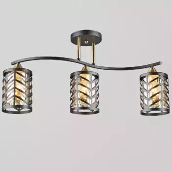 Потолочная люстра Reluce 05943-0.3-03 BK+COP