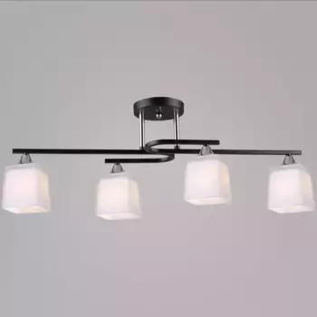 Потолочная люстра Reluce 06194-0.3-04 BK+CH