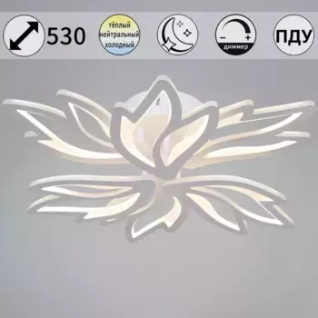 Потолочная люстра Reluce 09862-0.3-3+3 WH