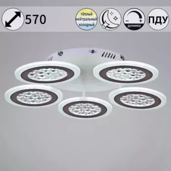 Потолочная люстра Reluce 20491-0.3-05 WT