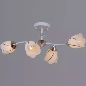 Потолочная люстра Reluce 35360-0.3-04 WH+FG