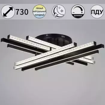 Потолочная люстра Reluce 67090-0.3-08 BK