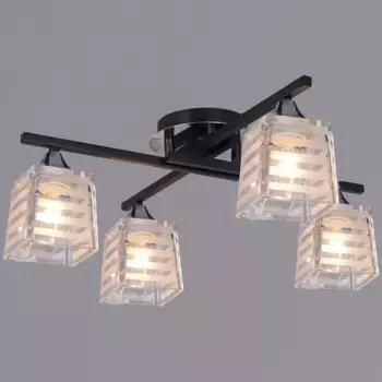 Потолочная люстра Reluce 89260-0.3-04 BK+CR