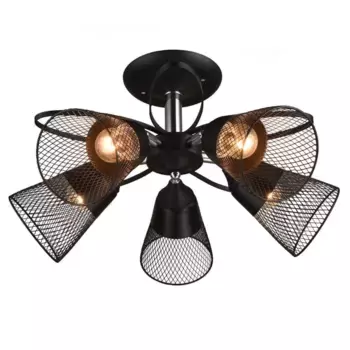 Потолочная люстра Seven Fires Berat WD3525/5C-BK-CR-BK