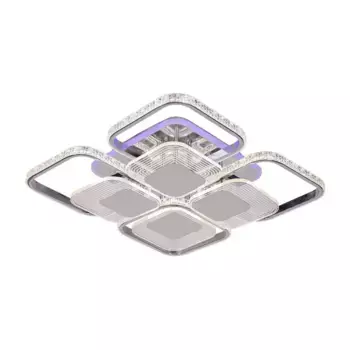 Потолочная светодиодная люстра Profit Light 5886/4+4B CHR